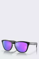 „Oakley Frogskins“ saulės akiniai – juodi/prizm violet