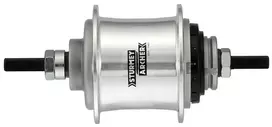Galinė įvorė Sturmey-Archer S-RF3 Alu 3-speed freewheel 36H silver