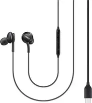 „Samsung“ GH59-15252A ausinės / ausinių rinkinys, laidinės, į ausis įdedamos, skambučiams ir muzikai, USB Type-C, juodos spalvos