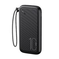 USAMS Powerbank PB56 10000mAh 2xUSB / USB-C / MicroUSB Fast Charge black/black 10KCD15001 (US-CD150)