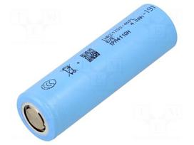 Re-battery: Li-Ion | 21700 | 4000mAh | 3.6V | Ø21.15x70.15mm | 70A