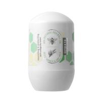 Biobaza Bee's Honey & Oat Milk Natural Ingredients Soothing & Nourishing Deodorant Roll-On Unisex, 50 ml