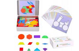Mokomoji Montessori magnetinė dėlionė