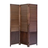 Kambario Skirtuvas, Paravanas, 170x120 cm, Tamsiai Rudas