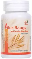 APTIEKAS PRODUKCIJA Alaus mielių su kviečių gemalais tabletės N100