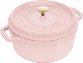 STAUB LA COCOTTE Garnek żeliwny okrągły 2.6 ltr, różowy