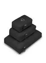 „Osprey Ultralight Packing Cube Set“ organizatorių rinkinys – juodos spalvos