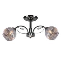 Šviestuvas lubų Candellux Lighting Cromat 32-51882, E27, 2 x 40 W, grafito sp. / grafito sp.