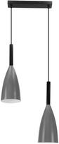 Šviestuvas lubų Candellux Lighting Flen 50159253, E27, 2 x 40 W, pilka sp. / pilka sp.