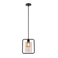 Šviestuvas lubų Candellux Lighting Destro 31-51691, E27, 1 x 40 W, gintaro sp. / juoda sp.