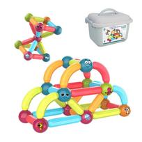 Magnetinis konstruktorius Woopie KD114520, 52 vnt., įvairių spalvų