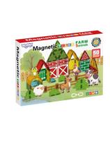 Magnetinis konstruktorius Woopie Farm, 30 vnt., įvairių spalvų
