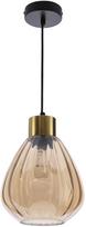 Šviestuvas lubų Candellux Lighting Monte 31-56054, E27, 1 x 40 W, gintaro sp. / juoda sp.