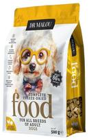 Sausas šunų maistas Dr Malou Complete Freeze-Dried Chicken With Pumpkin, vištiena, 0.5 kg
