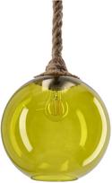 Šviestuvas lubų Candellux Lighting Shedon 31-45263, E27, 1 x 40 W, žalia sp. / ruda sp., 25 x 25 cm