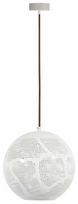 Šviestuvas lubų Candellux Lighting Bene 31-70579, E27, 1 x 60 W, balta sp. / balta sp.
