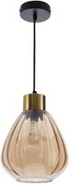 Šviestuvas lubų Candellux Lighting Monte 31-56054, E27, 1 x 40 W, gintaro sp. / juoda sp.