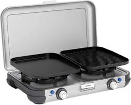 CAMPINGAZ Camping Kitchen 2 Grill  AND  Go CV (gray/black, 2 x 2kW, 2023 model)