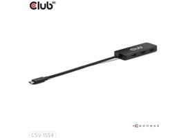 CLUB 3D Club3D MST-Hub USB 3.2 Type C  3x HDMI 4K60Hz St/Bu retail