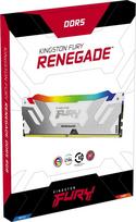 KINGSTON DDR5 24GB PC 8400 CL40 CU FURY Renegade RGB White retail