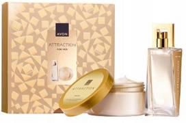 Rinkinys Avon Attraction moterims: kūno losjonas, 200 ml + kvapusis vanduo EDP, 50 ml