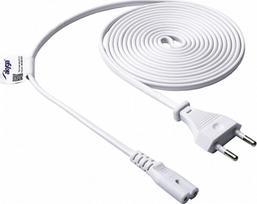 Power cable Akyga Power cable Akyga AK-RD-07A eight CCA CEE 7/16 / IEC C7 3 m white