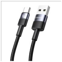 USAMS USB-A to USB-C Cable 3A 1.2m Aluminum Alloy Data Cable SY Series SJ718USB01 (US-SJ718)
