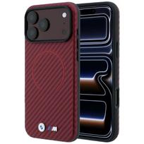 BMW M Carbon Printed Ring MagSafe Case for iPhone 18 Pro Max / 17 Pro Max Red