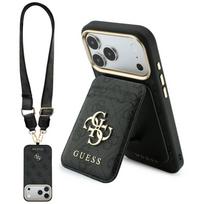 Case Guess 4G with wallet and Lanyard       Magsafe do iPhone 18 Pro / 17 Pro brown