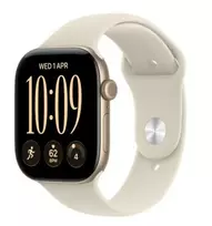 Watch Series 12 GPS 42mm Light Gold Aluminium Case with Sand Sport Band - S/M