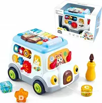 „Skleplolki“ sensorinis mokomasis automobilis su pianinu vaikams