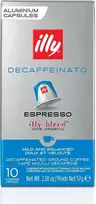 „illy Kawa Illy Espresso“ be kofeino, skrudinta, 10 vnt. kapsulės