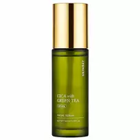 SKIN627_„Cica With Green Tea“ raminantis ir drėkinantis veido serumas, 50 ml