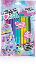 Airbrush Plush Aerografo pliušinių dažų papildymo rinkinys 10 rašiklių (256)