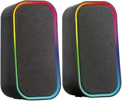 Kompiuterio kolonėlės „Speedlink“ – TOKEN RGB žaidimų stereo kolonėlė, juoda