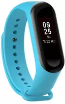 Fusion Accessories Wave išmanusis laikrodis su dirželiu, skirtas Xiaomi Mi Band 3/4 | mėlynas