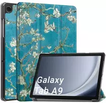 Planšetinio kompiuterio dėklas Strado Grafinis, skirtas Samsung Galaxy Tab A9 8 / Galaxy Tab A9 X110 – apsauginis su stovu