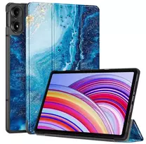 Planšetinio kompiuterio dėklas Strado-Tech Grafinis Xiaomi Redmi Pad Pro 12.1 2024 / Poco Pad 12.1 su dangteliu – apsauginis su stovu