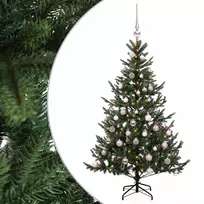 Dirbtinė kalėdinė eglutė su rutuliuku 120 cm 150 LED