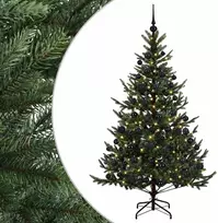 Dirbtinė kalėdinė eglutė su rutuliuku 180 cm 300 LED