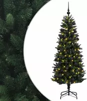 Dirbtinė Kalėdų eglutė su burbulais 240 cm 300 LED Šilta balta