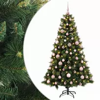Dirbtinė kalėdinė eglutė su rutuliuku 180 cm 300 LED