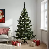 Dirbtinė kalėdinė eglutė su rutuliuku 180 cm 300 LED
