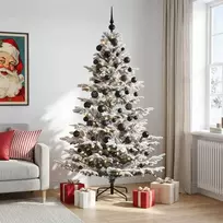 Dirbtinė kalėdinė eglutė su rutuliuku 180 cm 300 LED