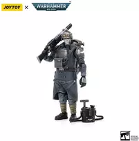 Sega Figūrėlė Warhammer 40k Astra Militarum Death Korps of Krieg veteranų būrio gvardietis demolicijos specialistas 1/18 10 cm
