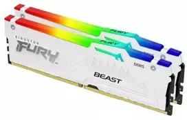 RAM Atmintis Kingston Fury Beast RGB, DDR5, 32GB, 6000MHz, CL30 (KF560C30BWEAK2-32)