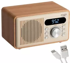 Radija su laikrodžiu ,bluet,MP3 ,USB ADLER AD-1923