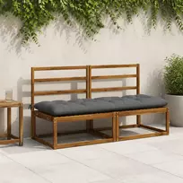 Suoliuko pagalvė VIANEN 100% poliesteris Pilka 180 x 60 x 12 cm