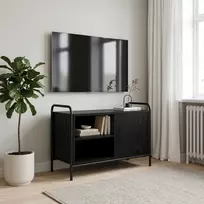 TV staliukas Televizoriaus spintelė 67,5 x 33 x 50 cm Juodojo ąžuolo