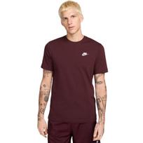 Vyriški marškinėliai Nike Club Tee bordo AR4997 652